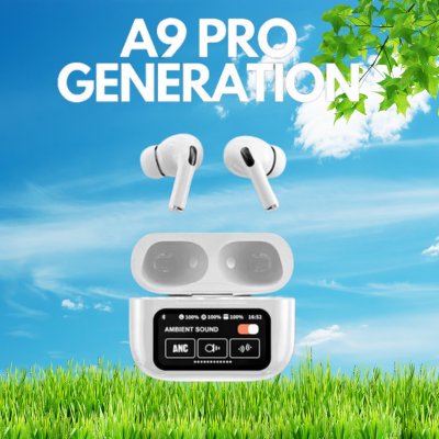 A9 Pro 2 Earbuds with LCD