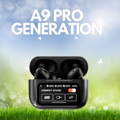 A9 Pro 2 Earbuds with LCD