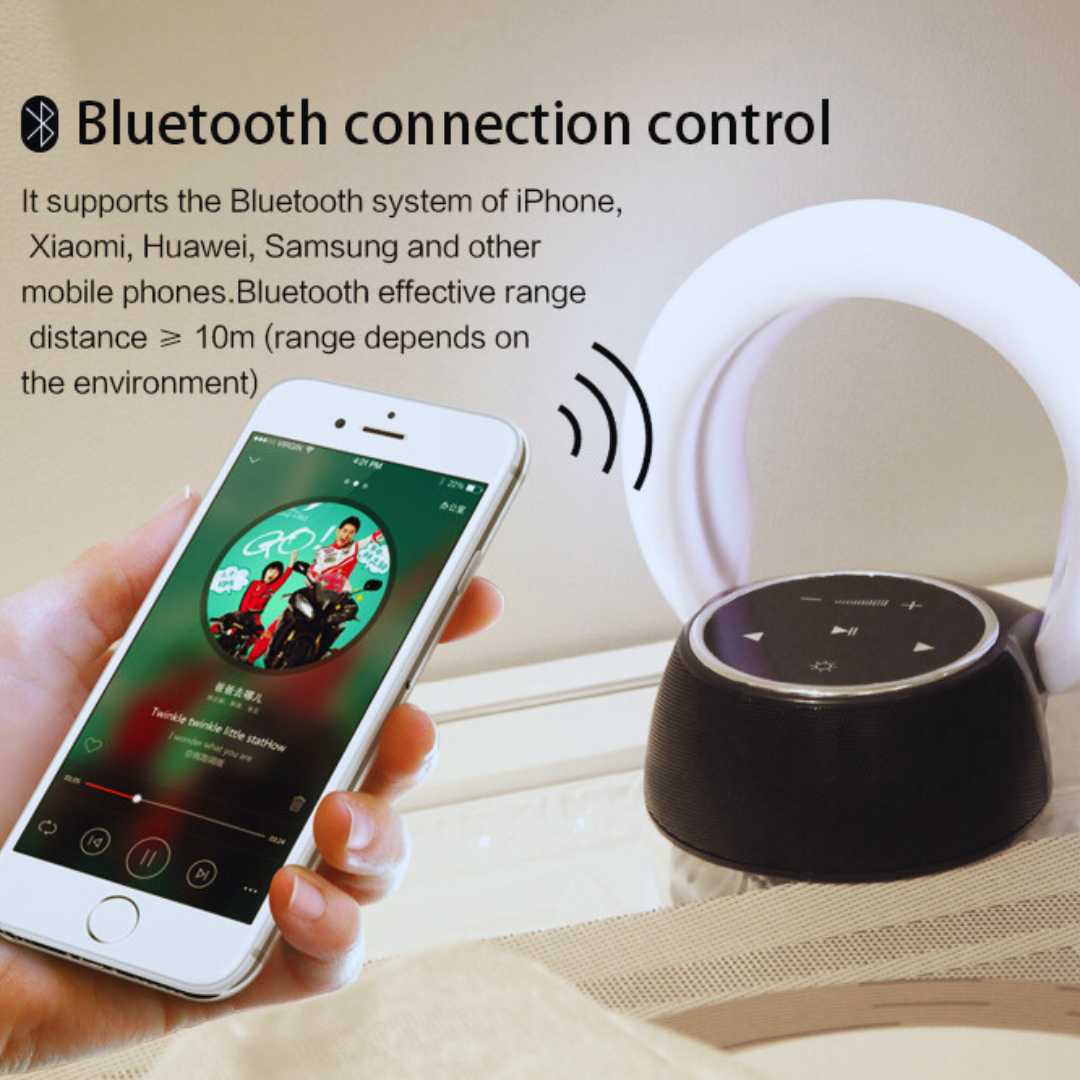 Speaker LED Desk Lamp