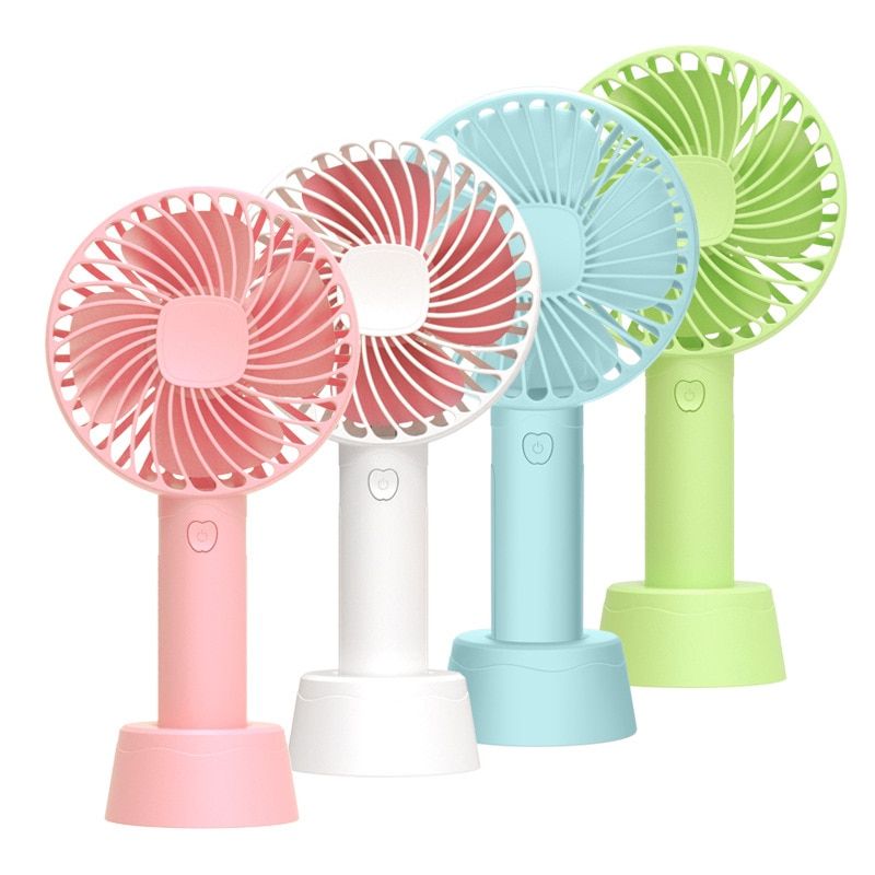 Folding Double-Headed Portable Fan