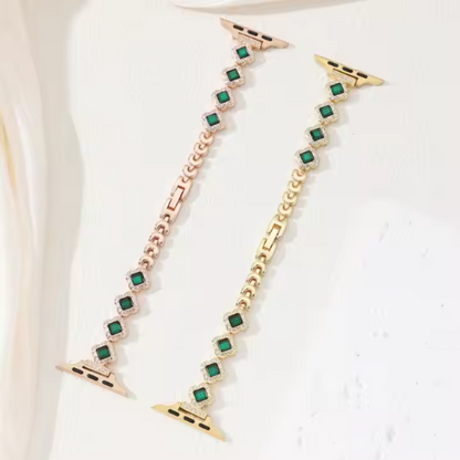 Diamond Metal Watch Strap