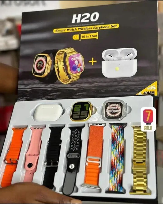H20 Ultra 7‑in‑1 Smartwatch