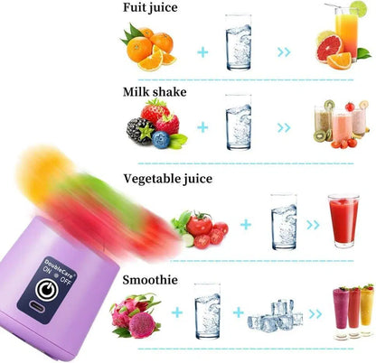 Portable Rechargeable Electric Juicer Blender