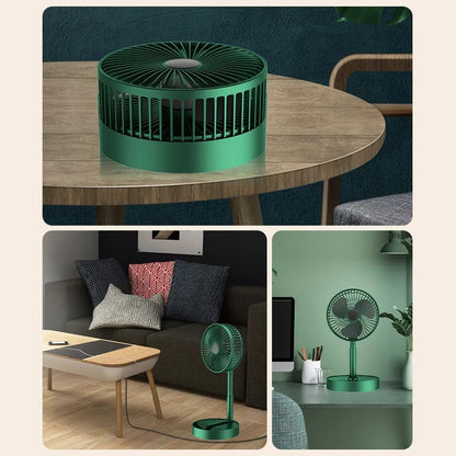 Rechargeable Folding Telescopic Floor Fan