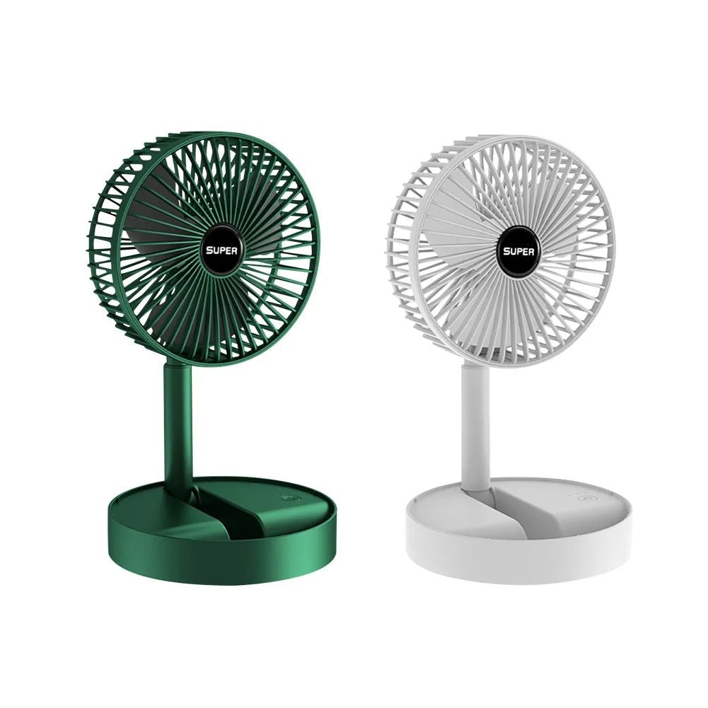 Rechargeable Folding Telescopic Floor Fan