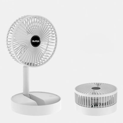 Rechargeable Folding Telescopic Floor Fan