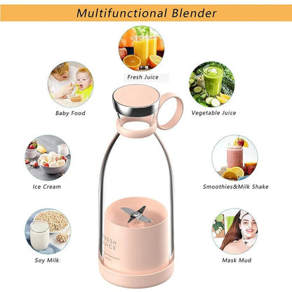 Electric USB Portable Juicer Bottle